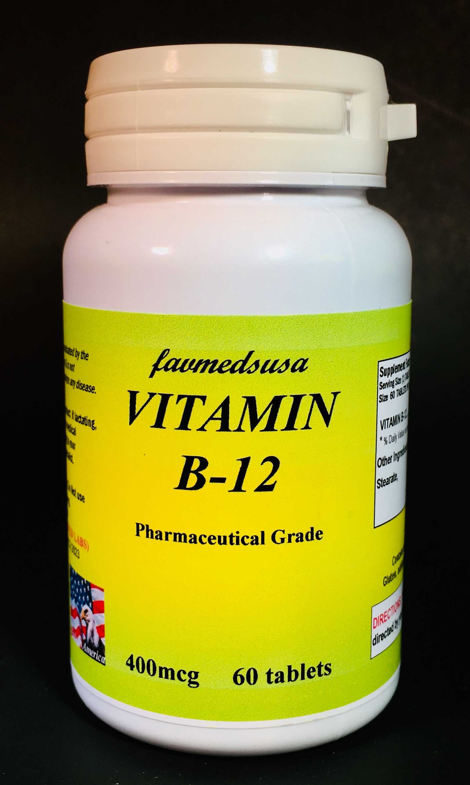 Vitamin B-12 - 60 tablets